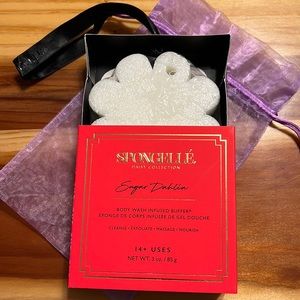 Spongellé Daisy Collection SUGAR DAHLIA Body Sponge Buffer